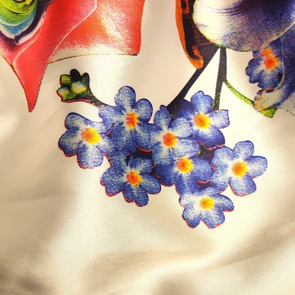 Women's size M fully lined colorful dress - Picture 5 of 5